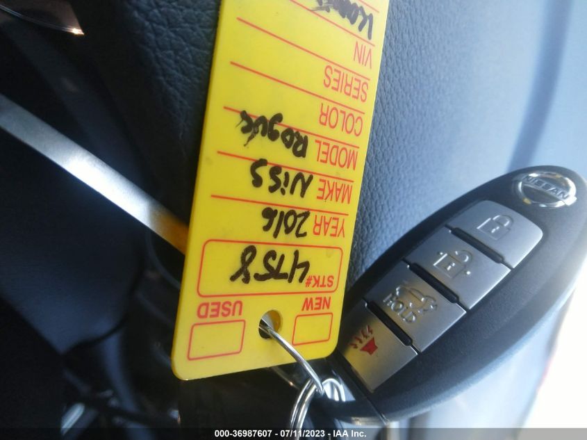 2016 NISSAN ROGUE SL - 5N1AT2MV8GC788589