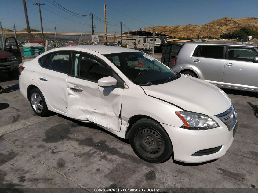 2013 NISSAN SENTRA SV - 3N1AB7AP2DL728353