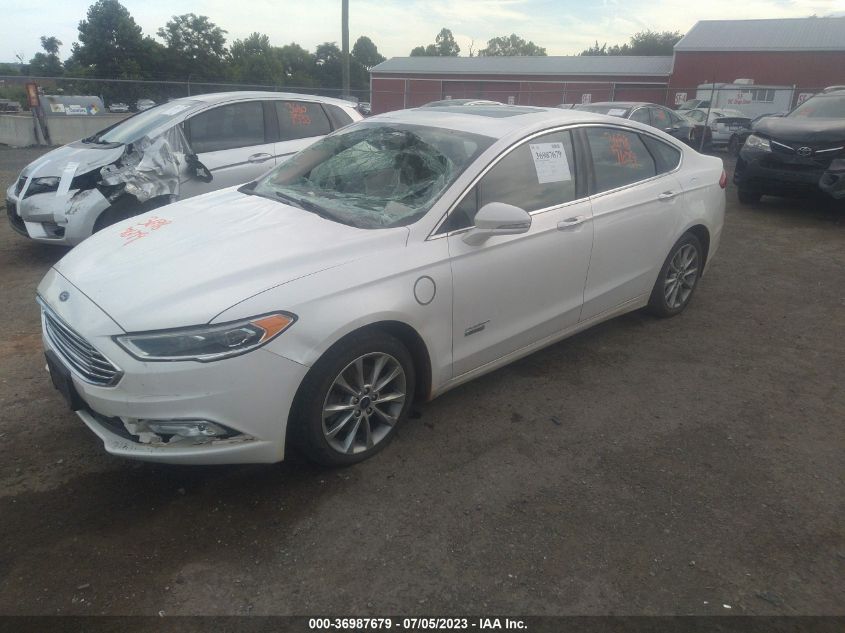 2017 FORD FUSION ENERGI SE - 3FA6P0PU6HR128064