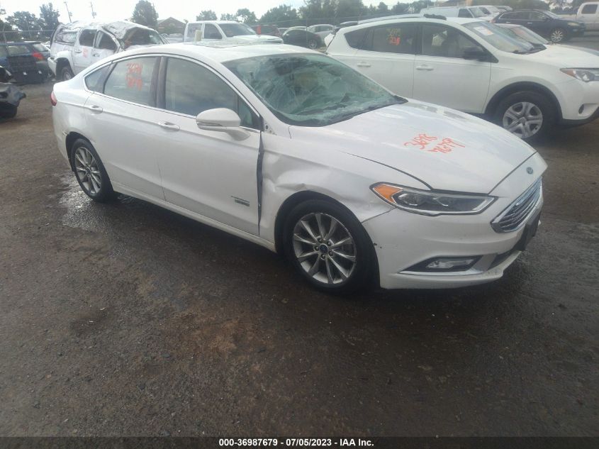 2017 FORD FUSION ENERGI SE - 3FA6P0PU6HR128064