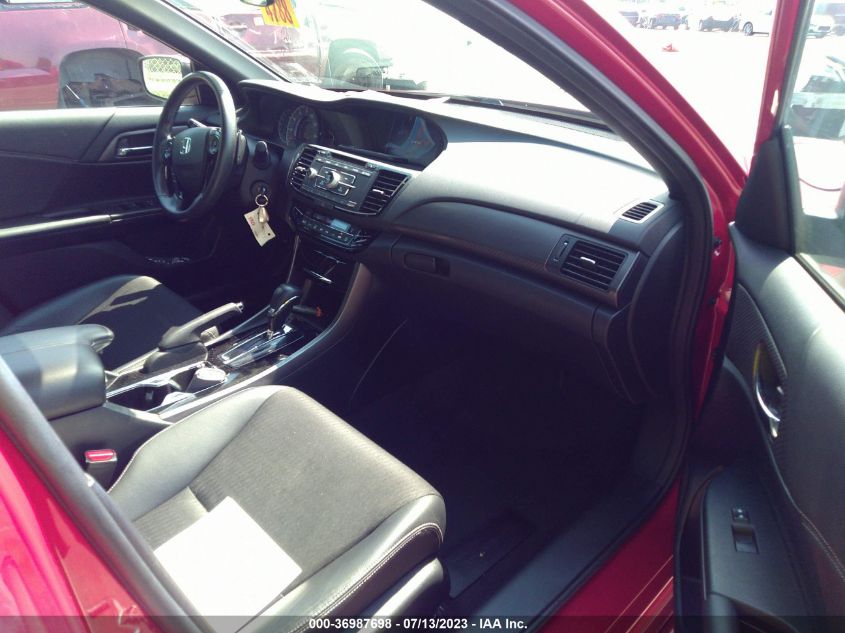 2016 HONDA ACCORD SEDAN SPORT - 1HGCR2F50GA080083