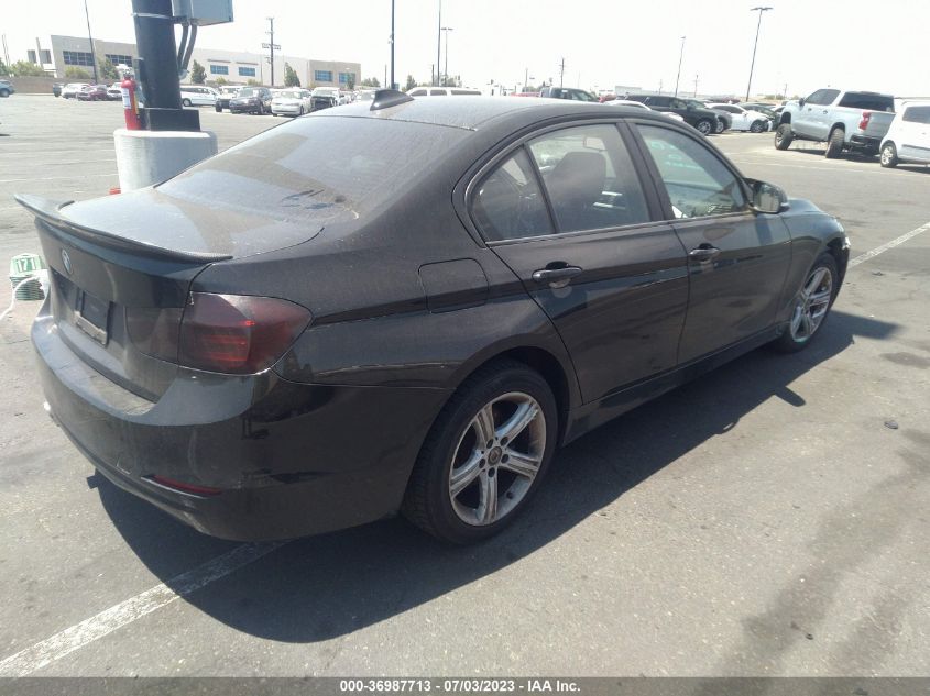 2014 BMW 3 SERIES 320I - WBA3B1C54EP679951