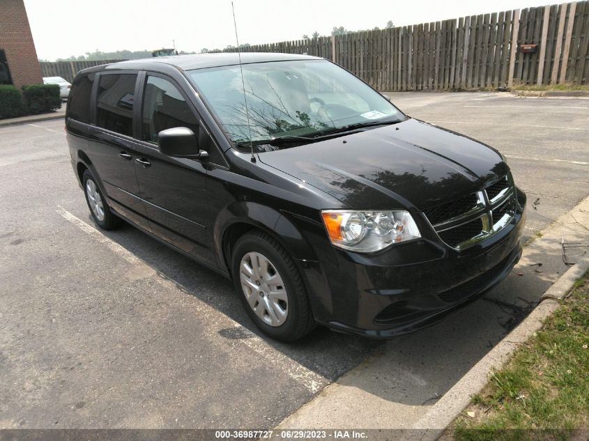 2016 DODGE GRAND CARAVAN SE - 2C4RDGBG5GR100769