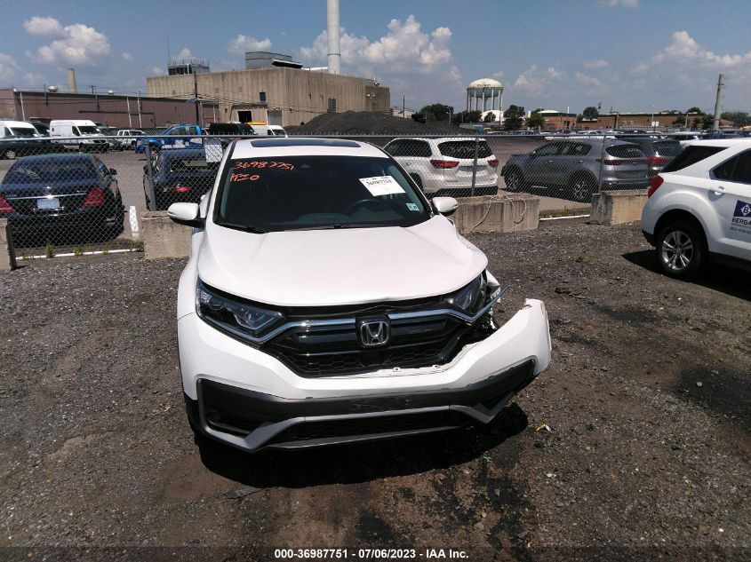 2022 HONDA CR-V EXL - 5J6RW2H80NA012902