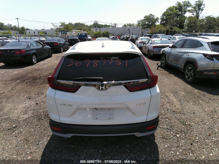 2022 HONDA CR-V EXL - 5J6RW2H80NA012902