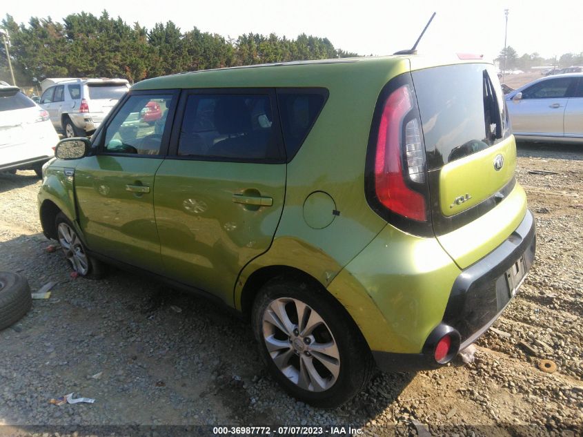 2016 KIA SOUL + - KNDJP3A50G7845203