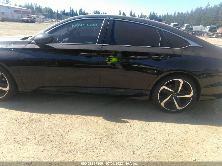 2020 HONDA ACCORD SEDAN SPORT - 1HGCV1F35LA038118