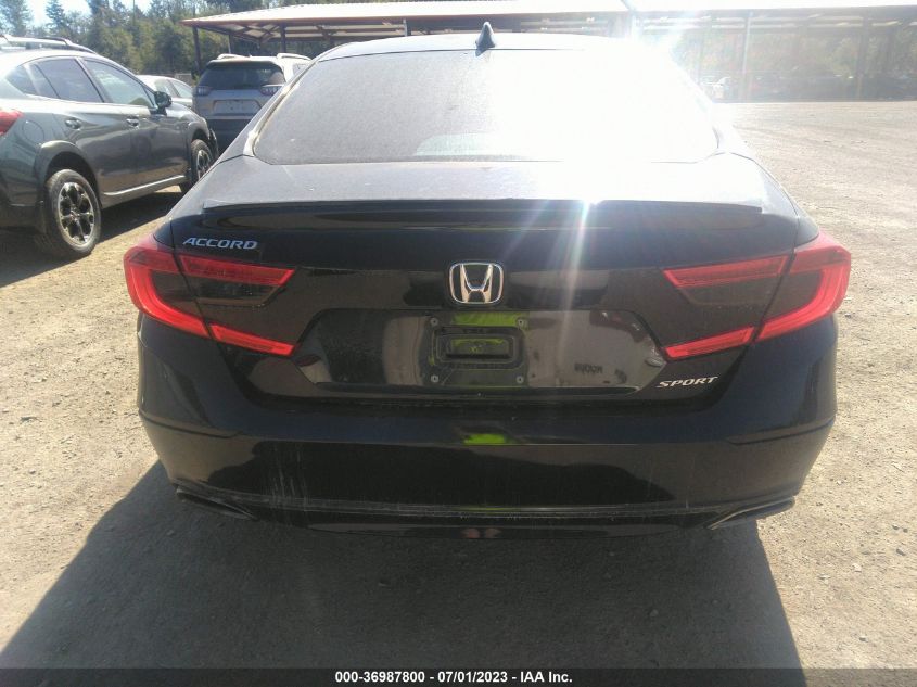 2020 HONDA ACCORD SEDAN SPORT - 1HGCV1F35LA038118