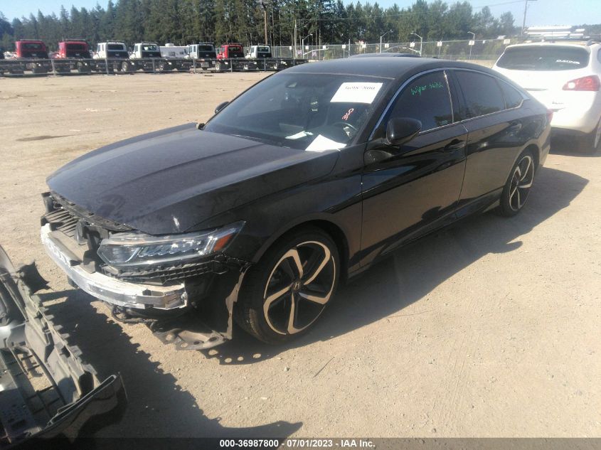 2020 HONDA ACCORD SEDAN SPORT - 1HGCV1F35LA038118