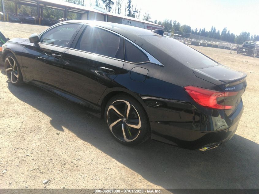 2020 HONDA ACCORD SEDAN SPORT - 1HGCV1F35LA038118