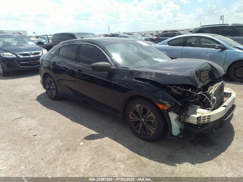 SHHFK7H58JU219741 HONDA CIVIC HATCHBACK EX 2018