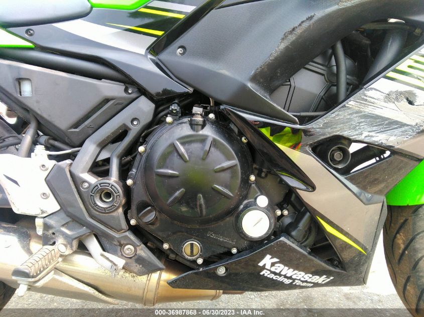 2018 KAWASAKI EX650 F - JKAEXEK11JDA12654