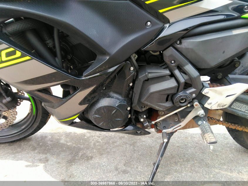 2018 KAWASAKI EX650 F - JKAEXEK11JDA12654