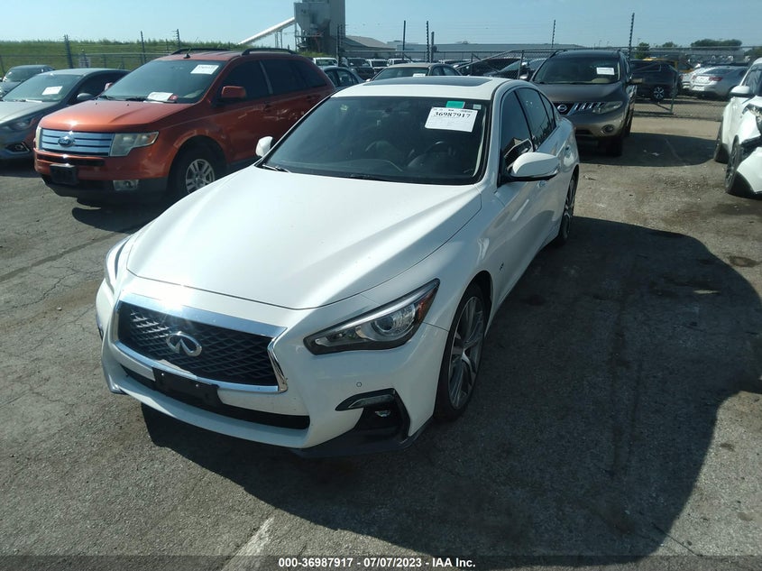 VIN JN1EV7AR7JM445765 2018 INFINITI Q50 LUXE/SPORT