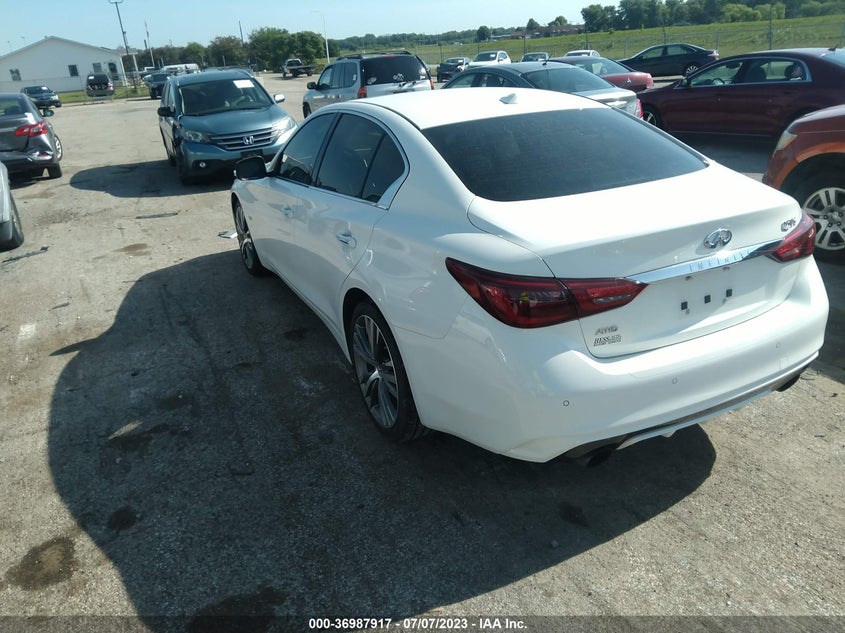 VIN JN1EV7AR7JM445765 2018 INFINITI Q50 LUXE/SPORT