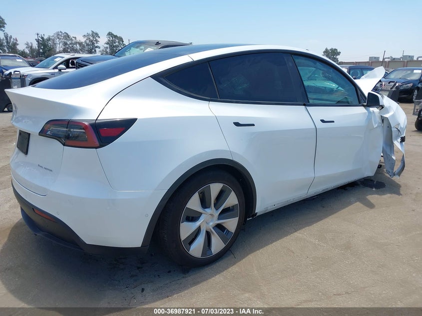 VIN 7SAYGDEE6NF347211 2022 TESLA MODEL Y LONG RANGE