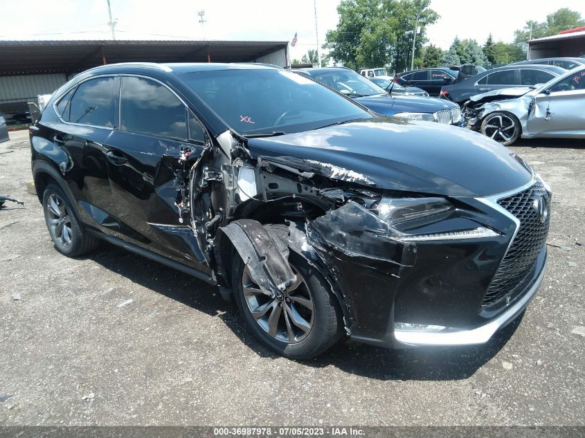 2017 LEXUS NX NX TURBO - JTJYARBZ9H2083277