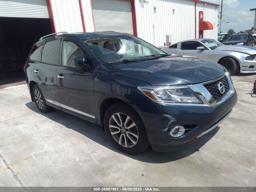 2014 NISSAN PATHFINDER SL - 5N1AR2MN7EC728976