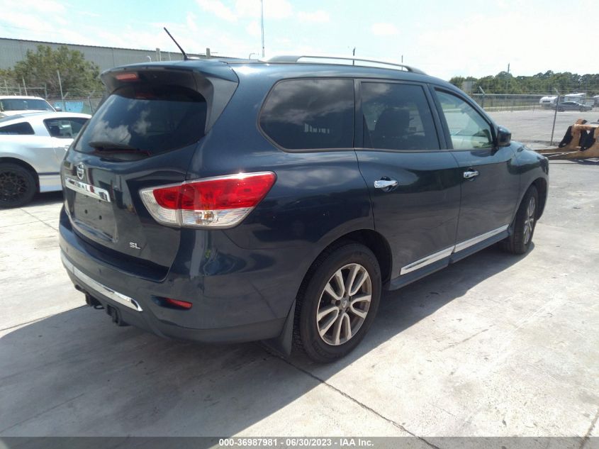 2014 NISSAN PATHFINDER SL - 5N1AR2MN7EC728976