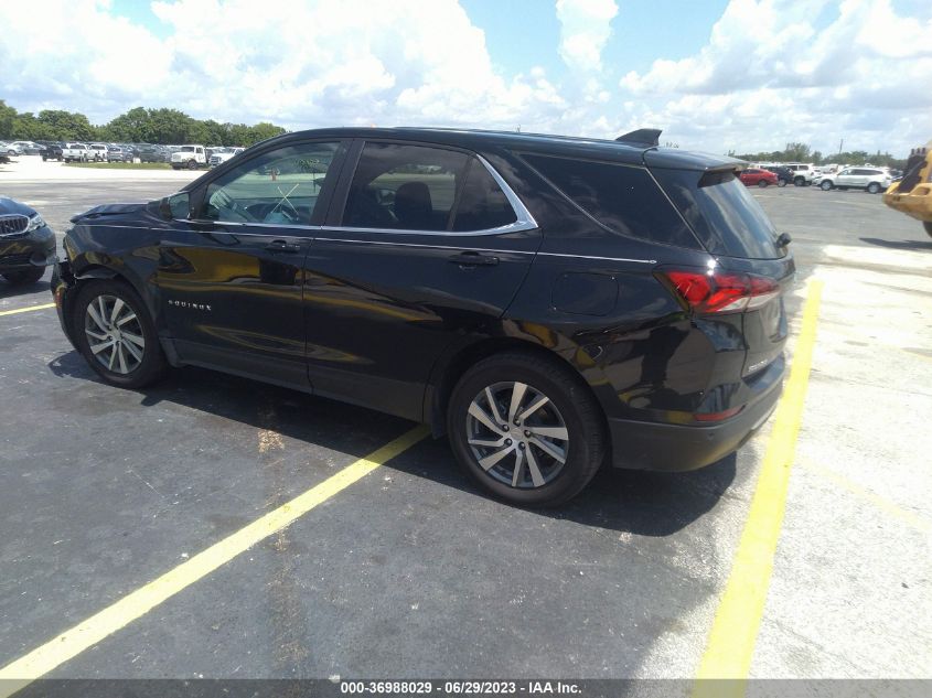 2022 CHEVROLET EQUINOX LT - 3GNAXKEV3NL281194