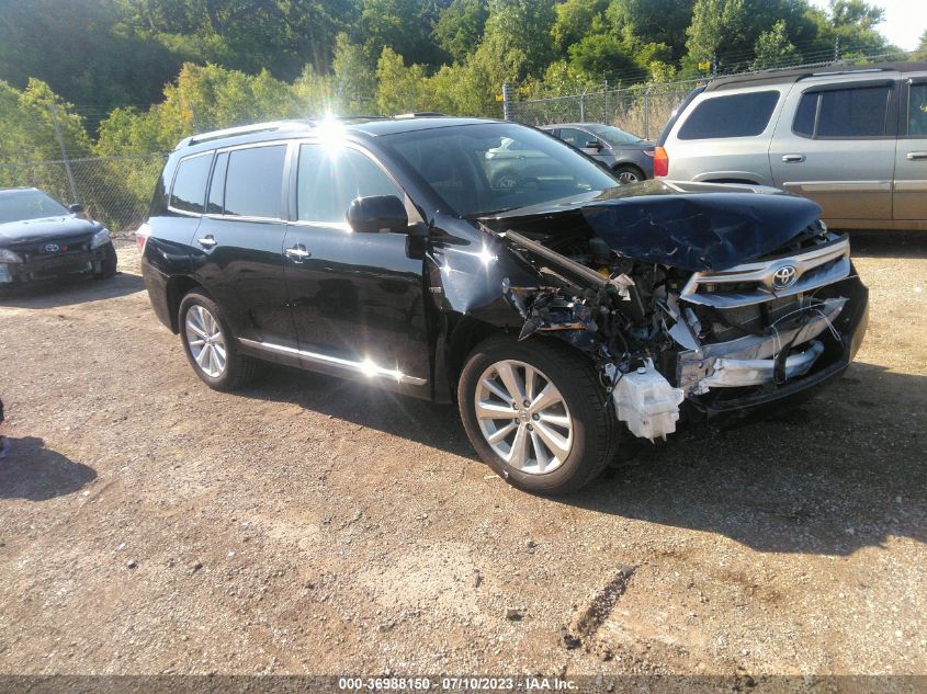 2013 TOYOTA HIGHLANDER HYBRID LIMITED - JTEDC3EH9D2011755