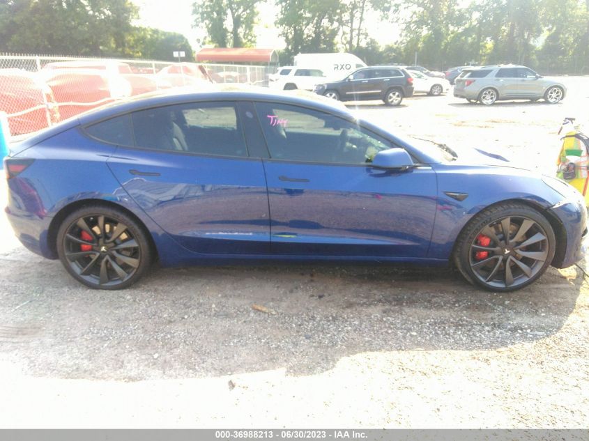 2020 TESLA MODEL 3 PERFORMANCE - 5YJ3E1EC3LF669456