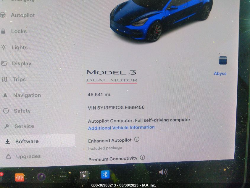2020 TESLA MODEL 3 PERFORMANCE - 5YJ3E1EC3LF669456