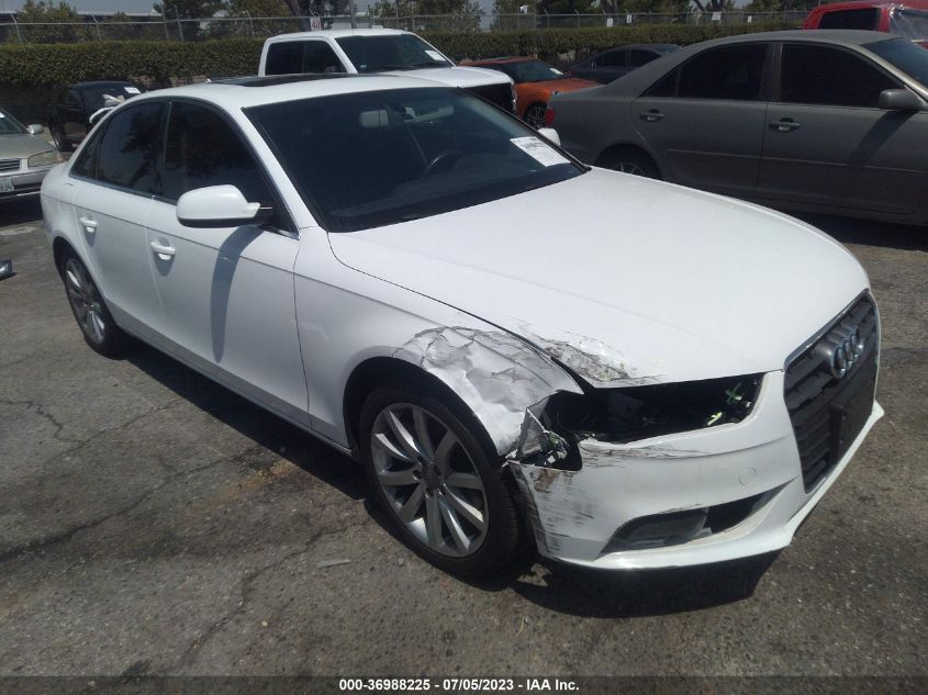 2013 AUDI A4 PREMIUM PLUS - WAUFFAFL8DN018414