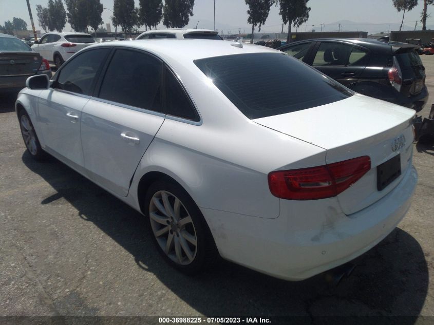 2013 AUDI A4 PREMIUM PLUS - WAUFFAFL8DN018414