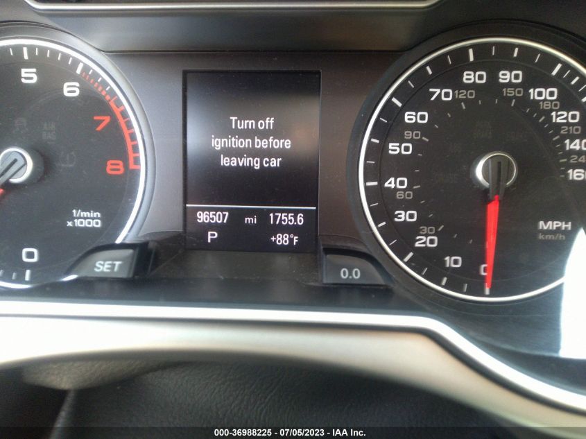 2013 AUDI A4 PREMIUM PLUS - WAUFFAFL8DN018414