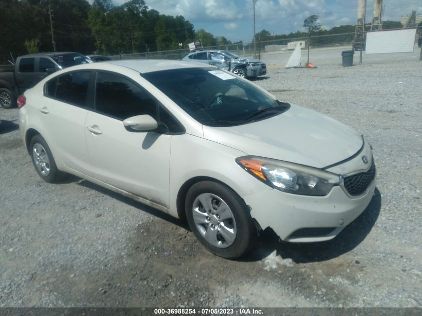 2015 KIA FORTE LX - KNAFK4A66F5364091