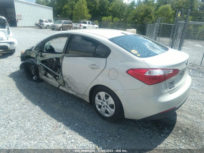 2015 KIA FORTE LX - KNAFK4A66F5364091