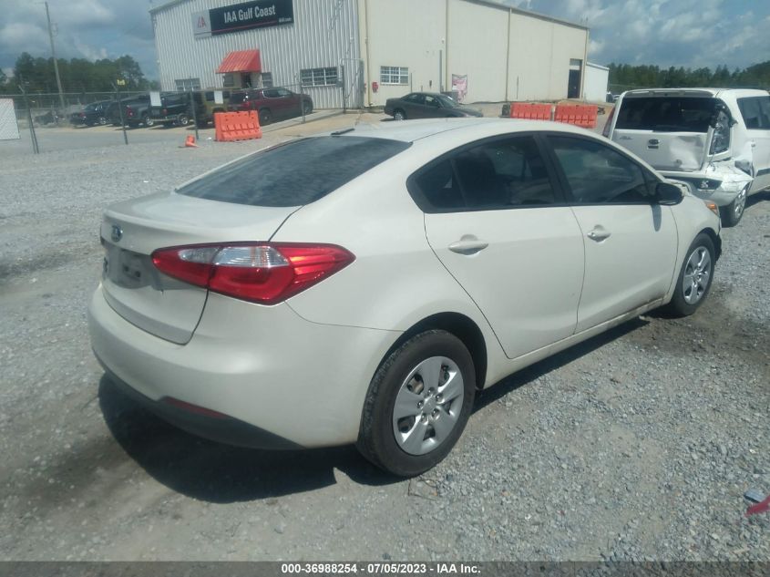 2015 KIA FORTE LX - KNAFK4A66F5364091