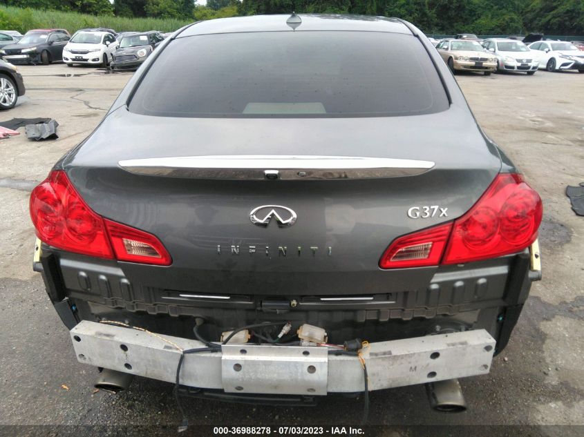 2013 INFINITI G37 SEDAN X JN1CV6AR8DM358785