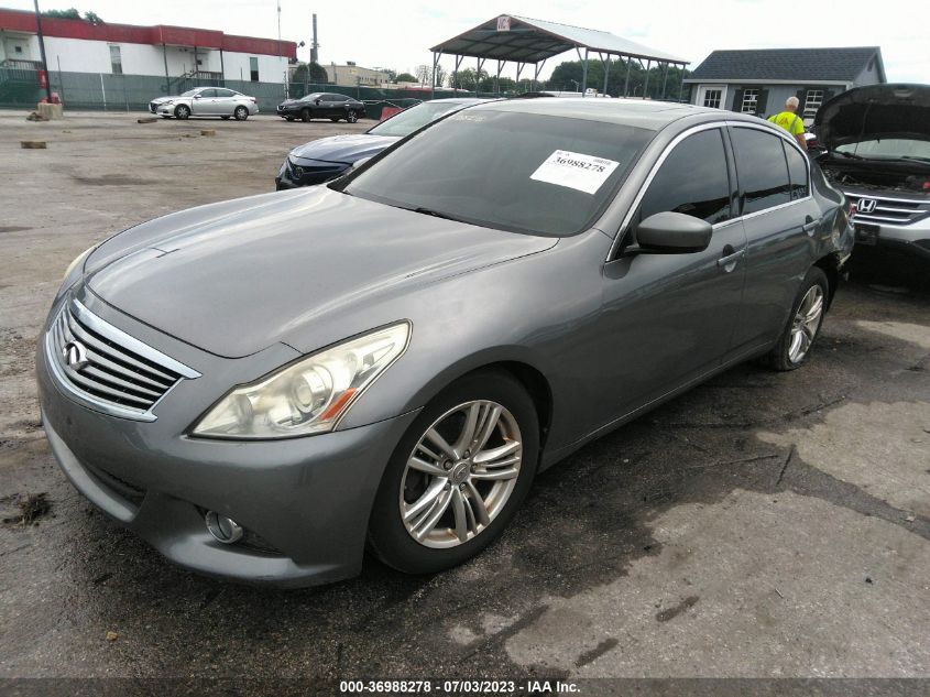 2013 INFINITI G37 SEDAN X JN1CV6AR8DM358785