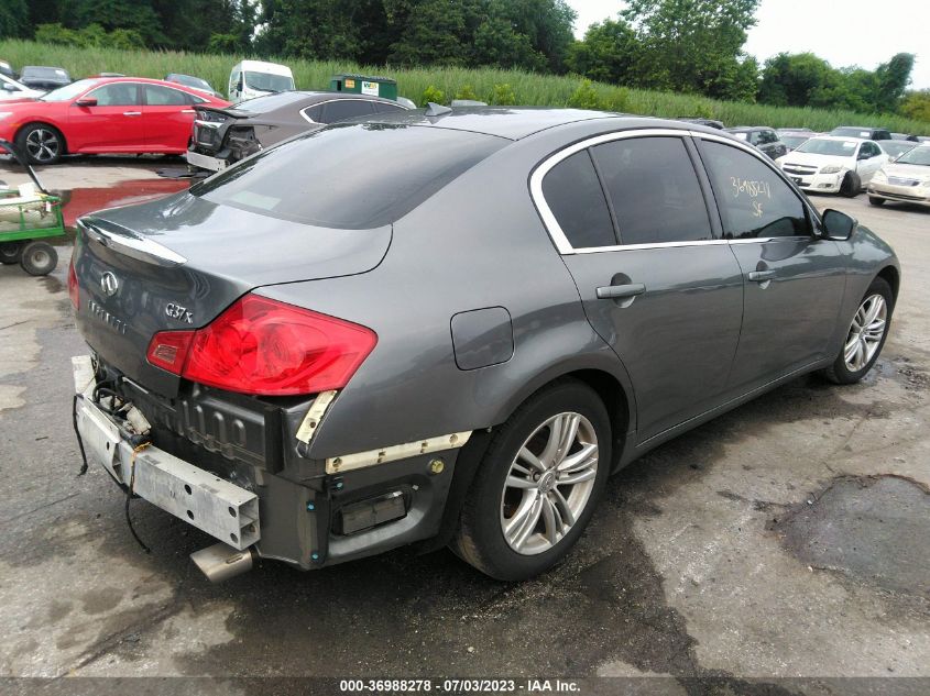 2013 INFINITI G37 SEDAN X JN1CV6AR8DM358785