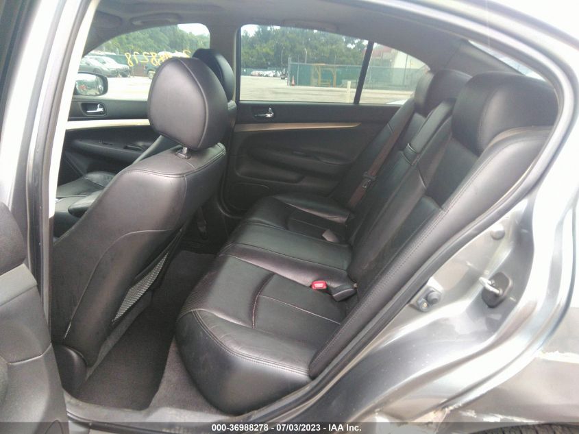 2013 INFINITI G37 SEDAN X JN1CV6AR8DM358785