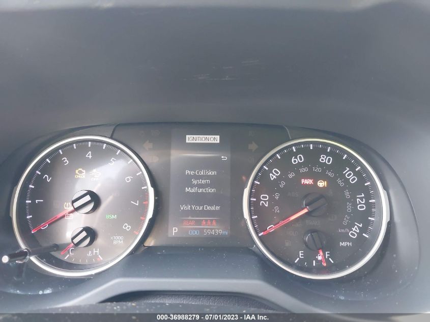 2019 TOYOTA RAV4 XLE/XLE PREMIUM - JTMW1RFV0KD009839