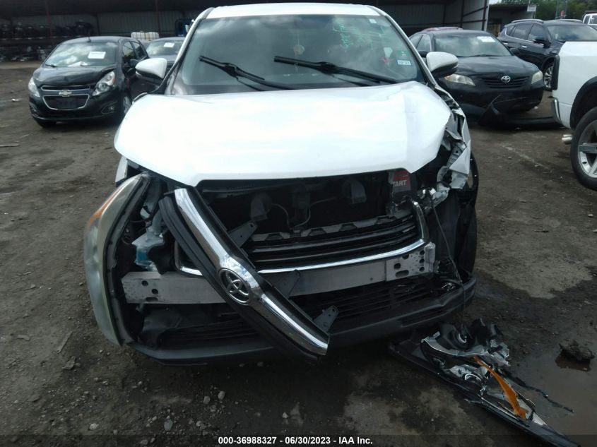 2016 TOYOTA HIGHLANDER LE - 5TDZARFHXGS022441