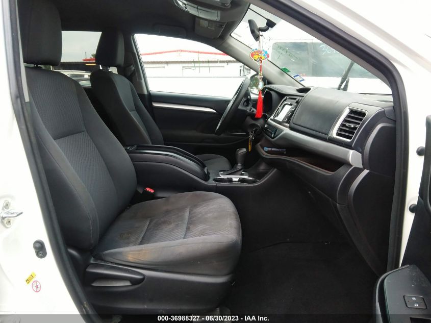 2016 TOYOTA HIGHLANDER LE - 5TDZARFHXGS022441
