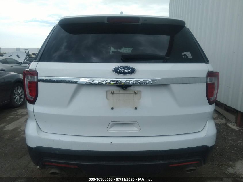 2017 FORD EXPLORER - 1FM5K7B88HGD02436