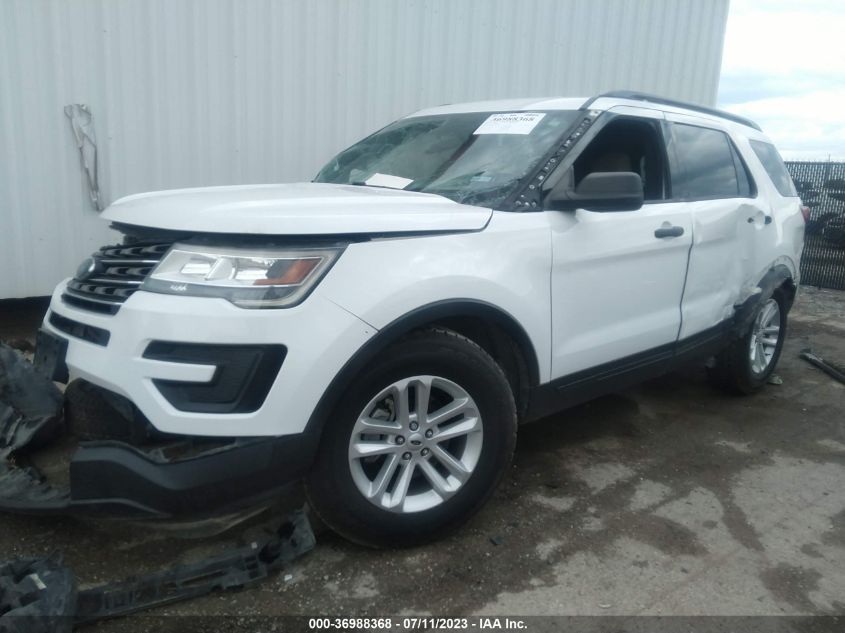 2017 FORD EXPLORER - 1FM5K7B88HGD02436