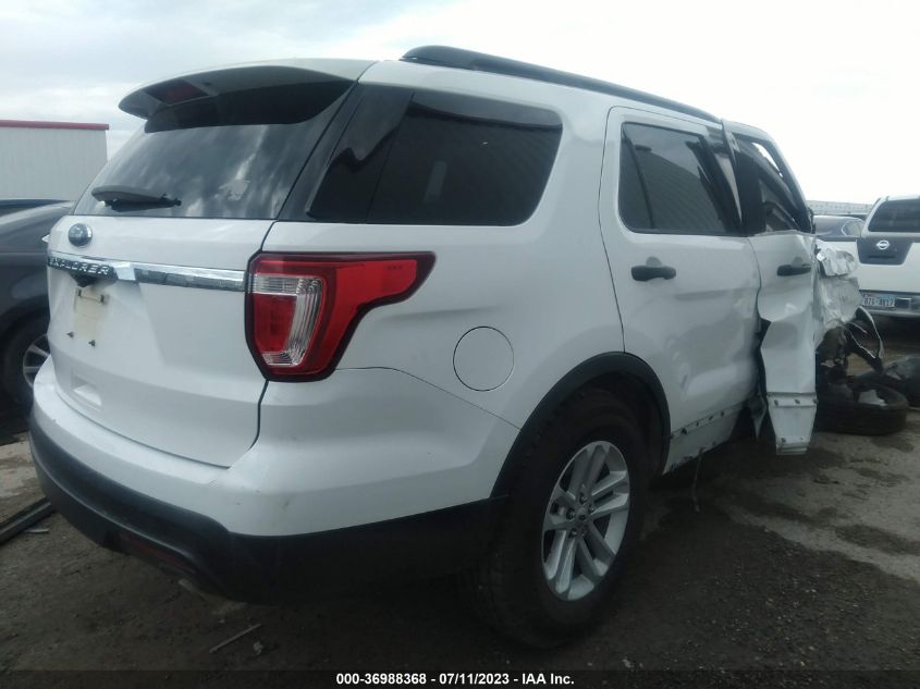 2017 FORD EXPLORER - 1FM5K7B88HGD02436