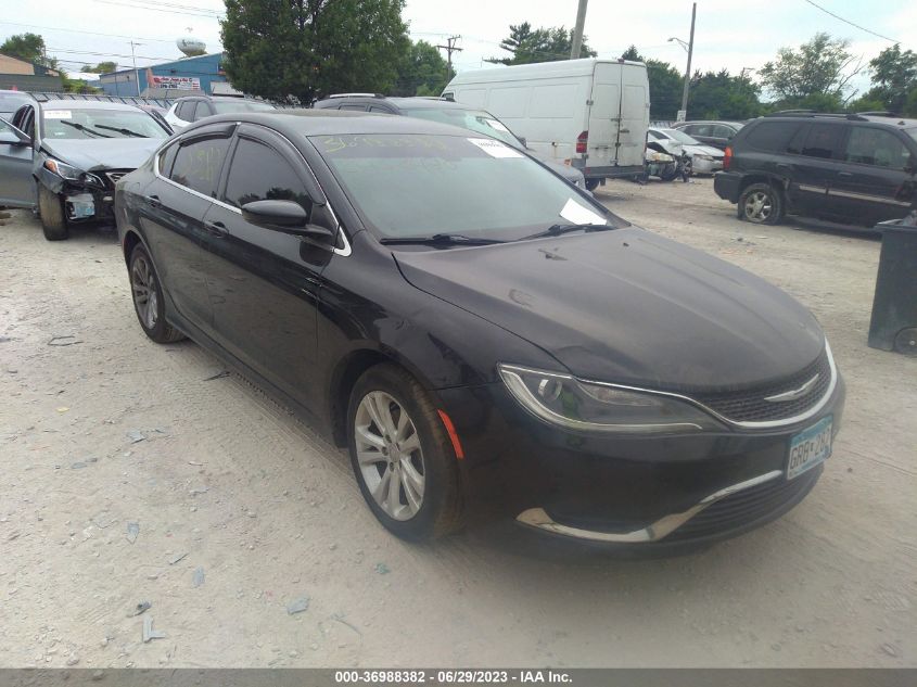 2015 CHRYSLER 200 LIMITED - 1C3CCCAB6FN676782