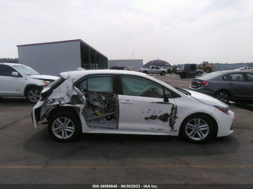 2022 TOYOTA COROLLA HATCHBACK SE/NIGHTSHADE/XSE JTND4MBE6N3187056