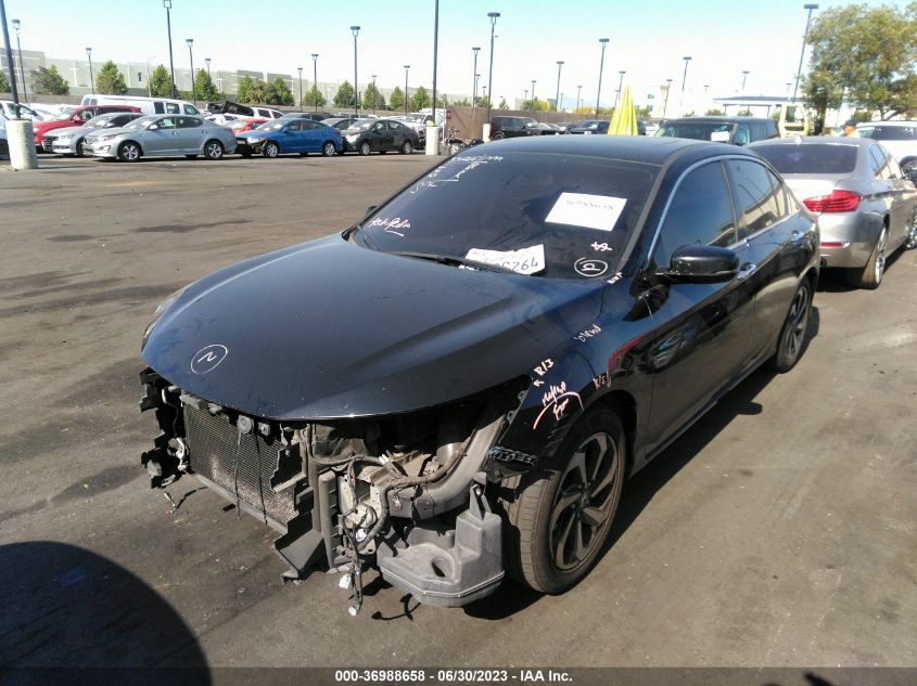 2016 HONDA ACCORD SEDAN EX - 1HGCR2F72GA048656