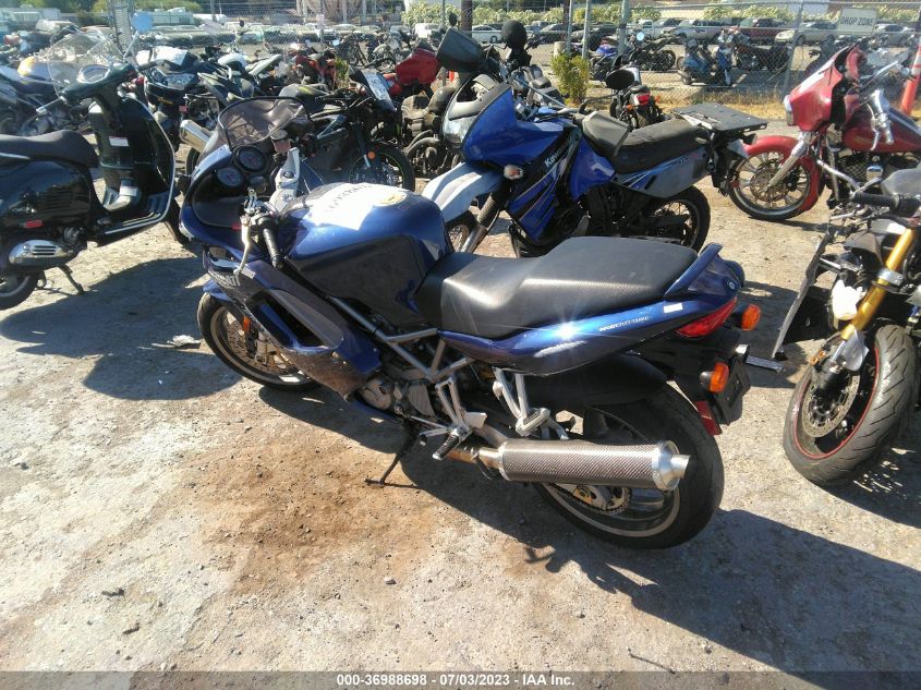 2001 DUCATI ST2 ZDM1TB9P21B008263