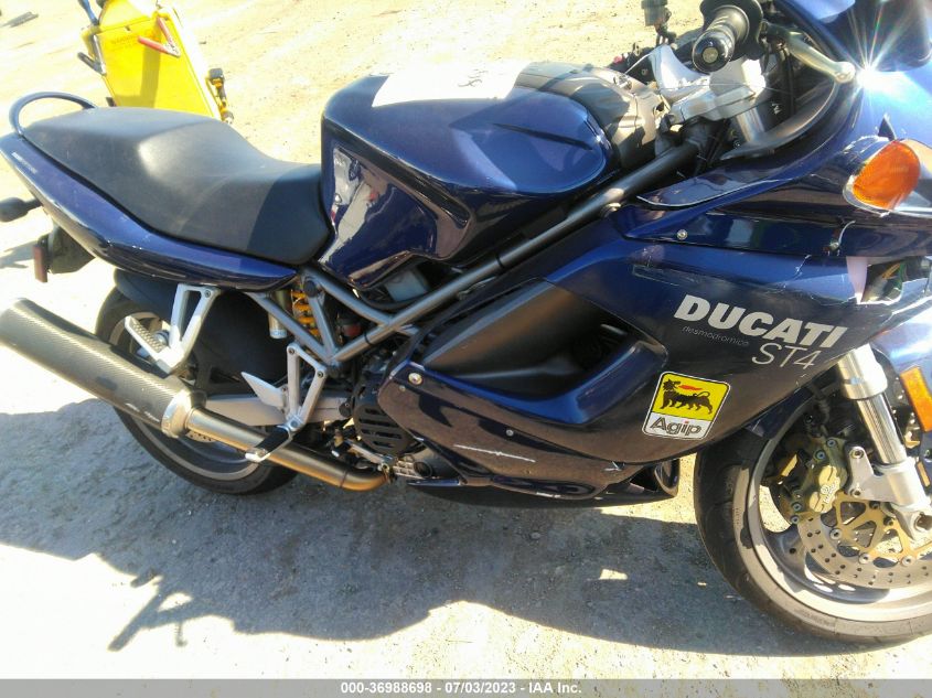 2001 DUCATI ST2 ZDM1TB9P21B008263