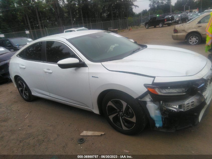 2022 HONDA INSIGHT EX - 19XZE4F52NE013124
