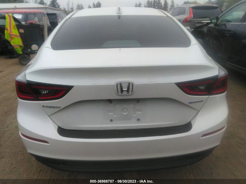 2022 HONDA INSIGHT EX - 19XZE4F52NE013124